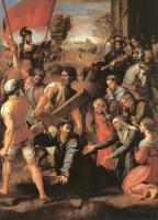 Raphael - Christ Falls on the Way to Calvary